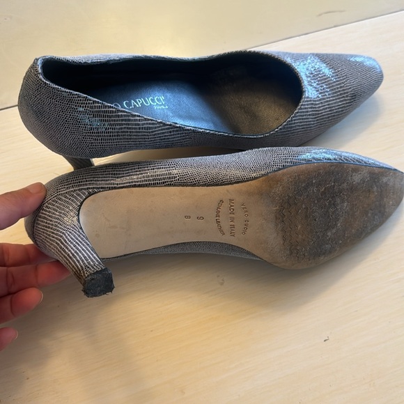 Roberto Capucci size 9B genuine leather - Picture 2 of 4